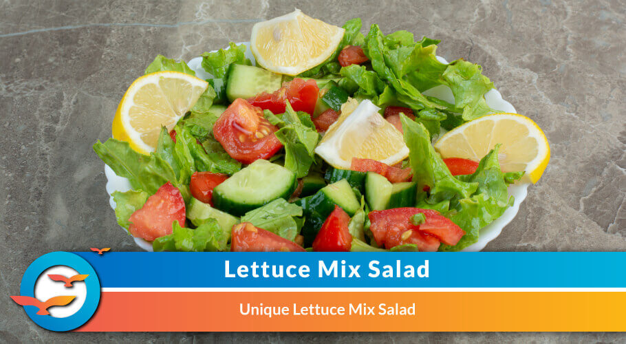 Lettuce mixed salad recipe