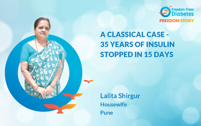 A Classical Case-35 Years of Insulin Stopped In 15 Days