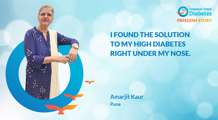 FOR 6 YEARS MY BLOOD SUGAR WAS ABOVE 250, THEN FFD HAPPENED