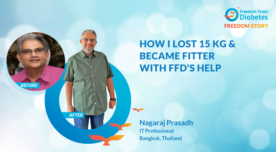 nagraj prasadh Weight Loss success story