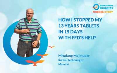 FFD Helped Reverse My Diabetes in Just 15 Days