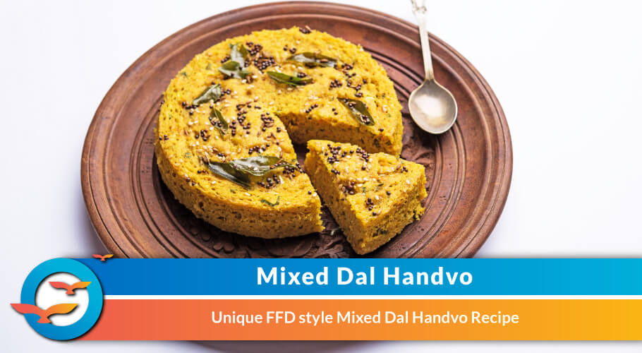 Mixed Dal Handvo Recipe