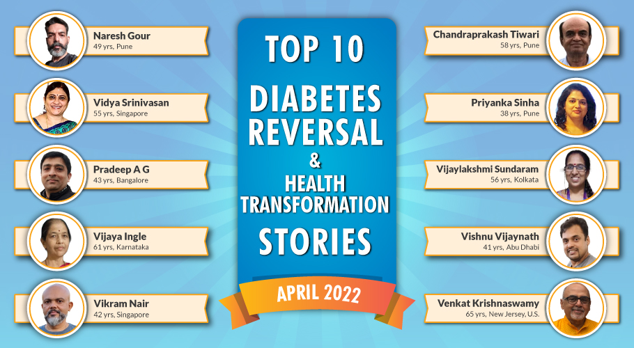 FFD's Top 10 Diabetes Reversal Success Stories of April 2022