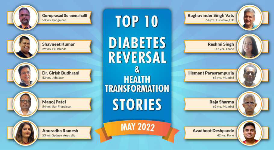 FFD's Top 10 Diabetes Reversal Success Stories of May 2022