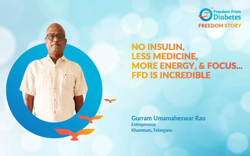 Gurram Umamaheswar Rao: Diabetes success story