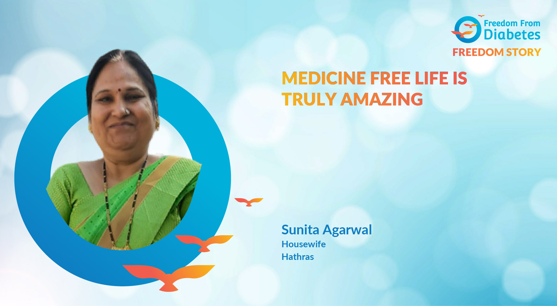 Sunita Agarwal: A diabetes reversal success story from Hathras