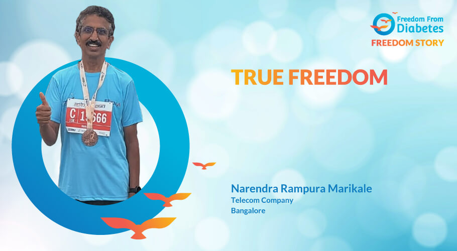 Narendra Rampura Marikale: Diabetes and BP reversed