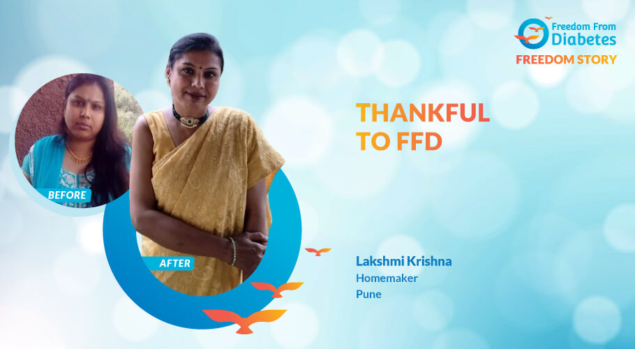 Lakshmi Krishna: Reversed diabetes, lost 15 kg of weight