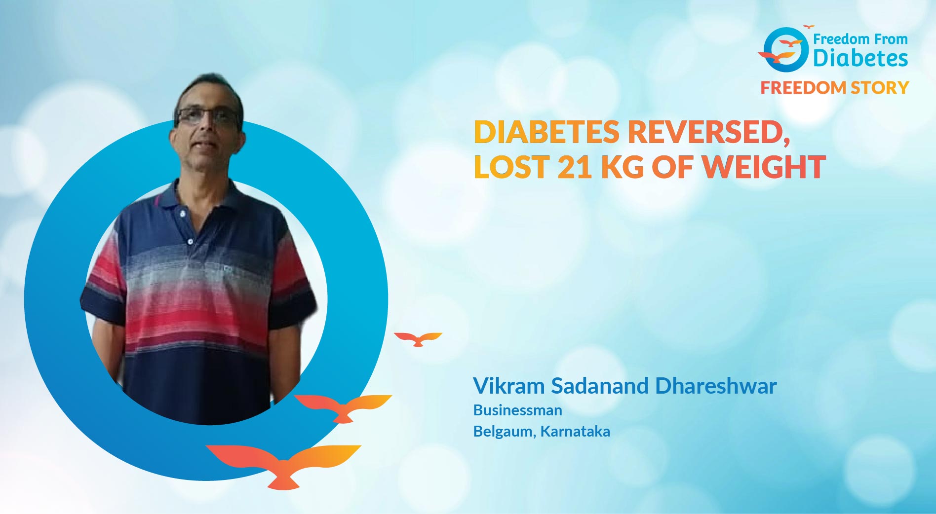 Amazing weight loss and diabetes reversal story