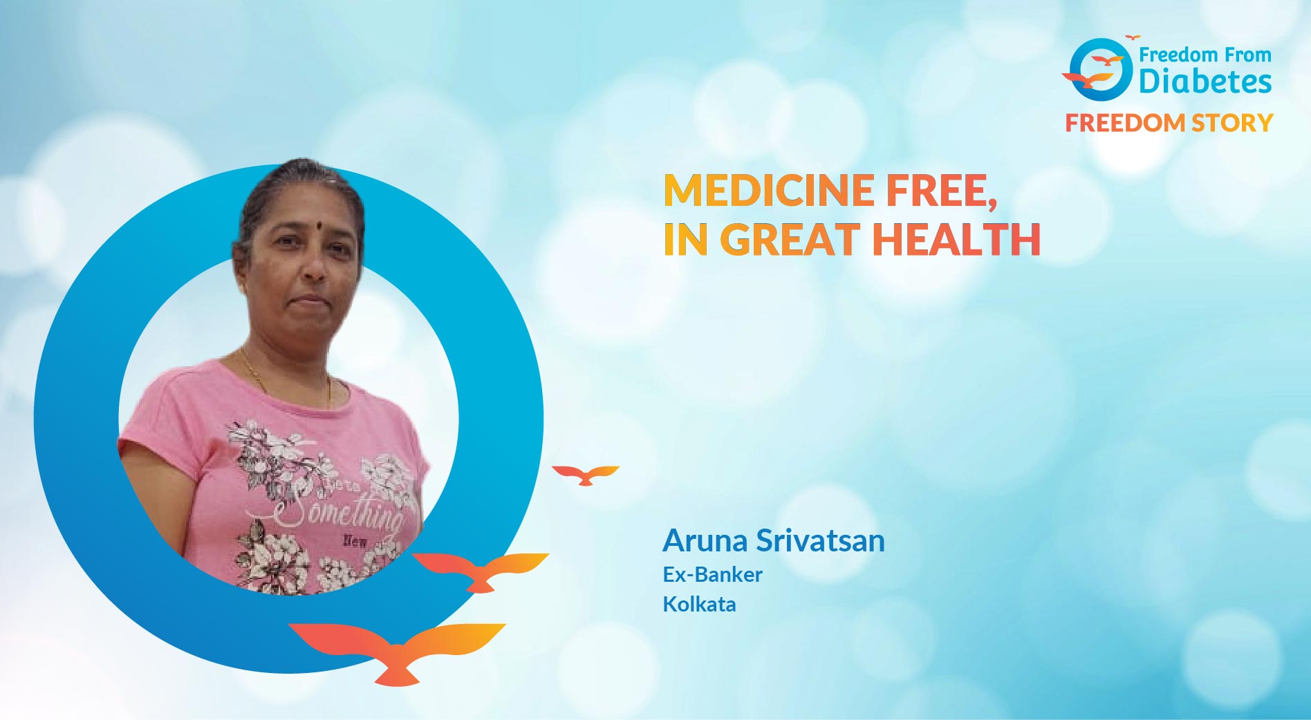 Aruna Srivatsan: A story of massive transformation