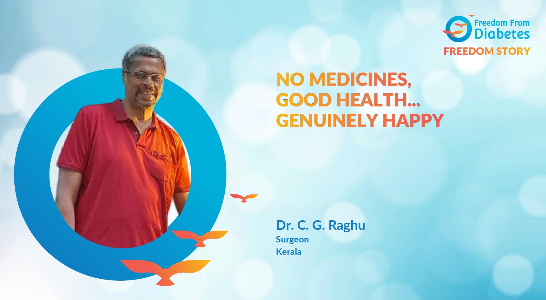 Dr. C. G. Raghu: Surgeon's story of diabetes reversal with FFD