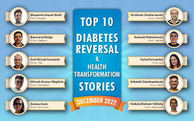 Dec 22: Top 10 Diabetes Reversal- Health Transformation Stories