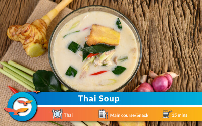 Thai Soup Recipe | How to Make Thai Soup | Best Soup for Diabetics