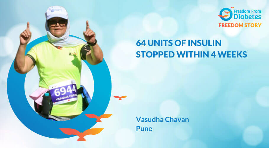 Vasudha Chavan diabetes reversal story