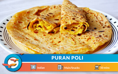 Puran Poli Recipe | how to make puran poli | Diabetes-Friendly maharashtrian Dish