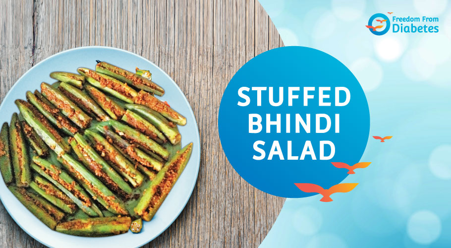 STUFFED BHINDI SALAD