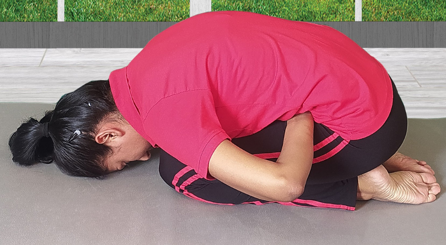 Mandukasana (Frog Pose)