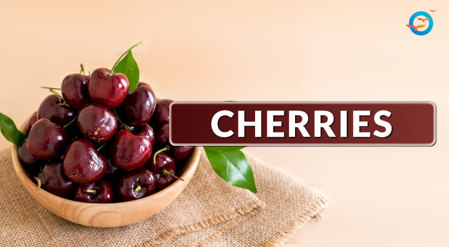 Glycemic Index of Cherries -Sweet Cherries fall in the medium GI category with a score of 62 Sour Cherries fall in the low GI category with a score of 22. 