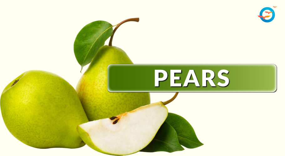 Pears is a magical fruit for diabetics with a low GI score of 38. A 100 g of pears provides 57 calories. 